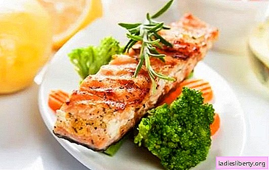 Fischsteak - spektakuläre Optik, toller Geschmack! Rezepte von Fischsteaks in einer Pfanne, im Ofen mit verschiedenen Marinaden und Produkten