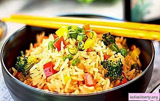 Arroz com legumes em um fogão lento - é comido por ambas as bochechas! Receitas de diferentes pratos de arroz com legumes em um fogão lento