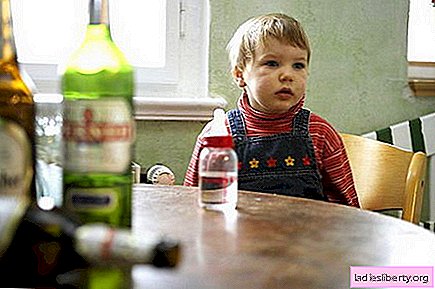 Les parents rendent leurs enfants alcooliques