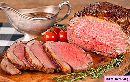 Rundvlees gebraden - voor de Britten en meer! Nieuwe en klassieke recepten voor rosbief in verschillende marinades, met champignons, groenten