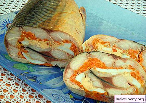Makrela rolka - nejlepší recepty. Jak správně a chutně vařit makrely.