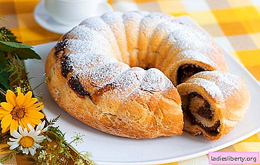 Raisin roll - for everyday and festive table. The best recipes for raisin roll: yeast, shortbread, puff, biscuit
