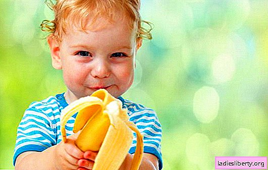 At what age can a child be given banana and banana puree? In what form and how many bananas per day can a child have?