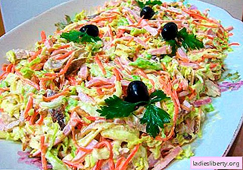 Salat "Anastasia" - eine Auswahl der besten Rezepte. Wie man richtig und lecker gekochten Salat "Anastasia" macht.