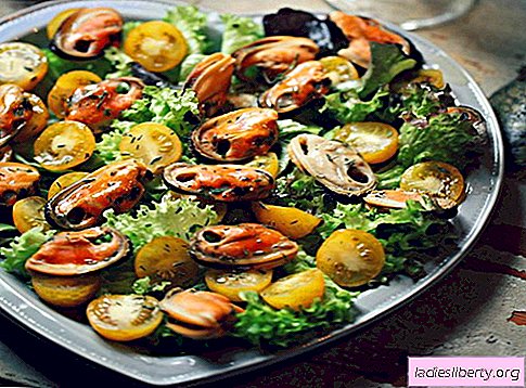 Mussel salad - the best recipes. How to cook mussel salad properly and tasty.