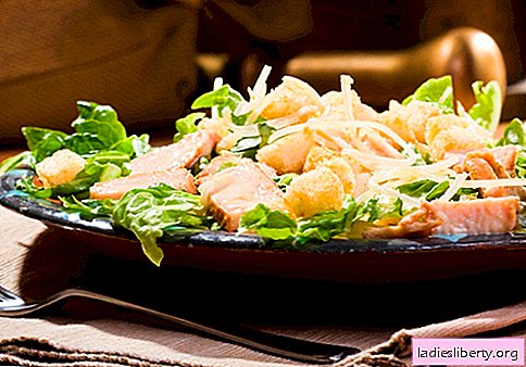 Salad with mushrooms and cheese - the best culinary recipes. How to properly and tasty cooked salad with mushrooms and cheese.