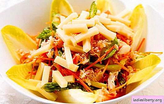 Salada com cenouras e bolachas coreanas: receitas. Cozinhando em casa uma salada deliciosa e satisfatória com cenouras e bolachas coreanas