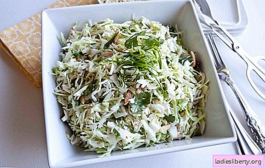 Salat med kinakål og pølse - værd at prøve! Opskrifter salat med kinakål og pølse: for alle