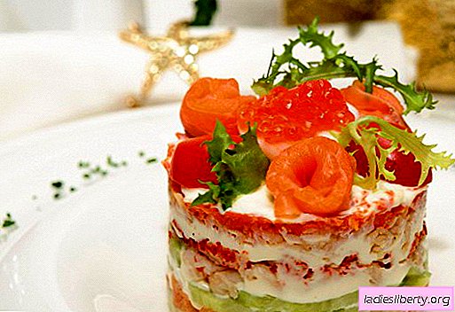 Salad fur coat with salmon - the right recipes. Quickly and tasty cooking salad coat with salmon.