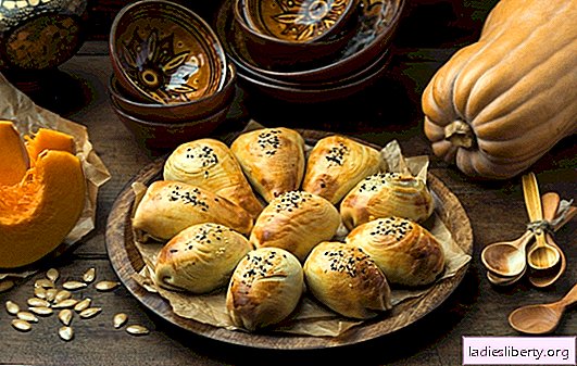 Σαμπά με κολοκύθα - ζουμερά τρίγωνα! Ουζμπεκιστάν και απλές συνταγές samsa με κολοκύθα από διάφορα είδη ζύμης