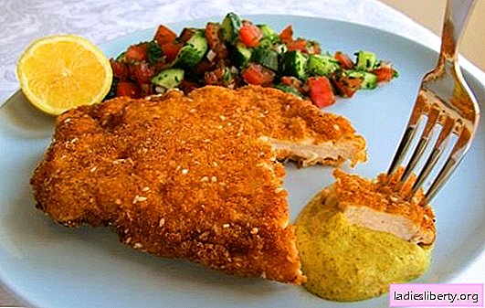 Pork schnitzel in a pan - meat with a crispy crust. Recipes and secrets of cooking real pork schnitzel in a pan