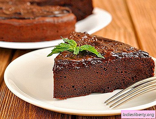 Kue coklat - resep terbaik. Cara membuat kue coklat dengan benar dan enak.