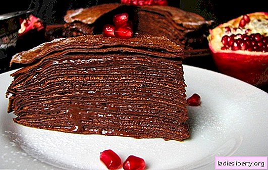 كفير شوكولا كيك - طعم مشرق! وصفات لكعك الزبادي اللذيذ بالزبدة والكاسترد والزبدة