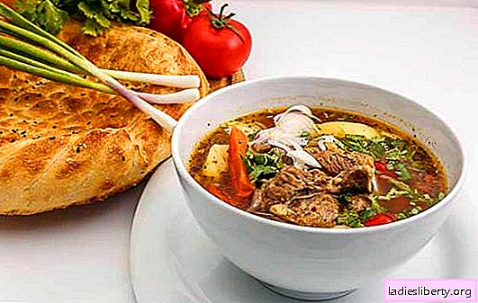 Shurpa en uzbeco es una versión en la que todos ganan, abundante y caliente. Cocinamos shurpa uzbeka aromática y sabrosa con cordero, ternera