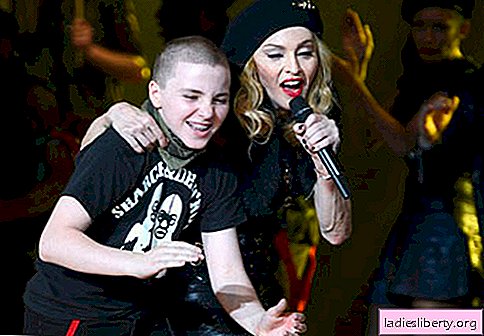 Madonna's son provoked an internet scandal