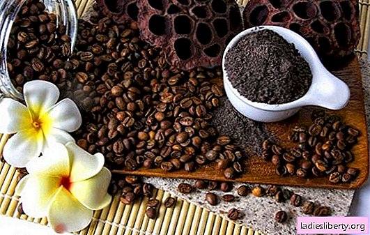 Esfoliante de café: eficaz e aromático. Propriedades úteis e benefícios de esfoliantes de café