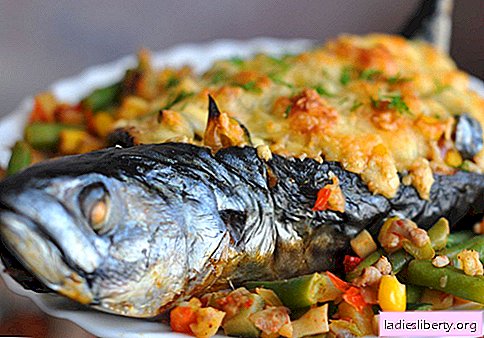 Mackerel with vegetables - the best recipes. How to cook mackerel with vegetables correctly and tasty.