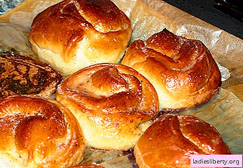 Sweet buns are the best recipes. How to properly and tasty cook sweet buns at home
