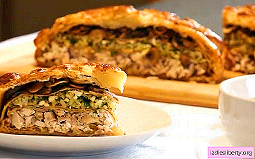 Chicken layer cake - the best recipes. How to properly and tasty cook puff pie with chicken.