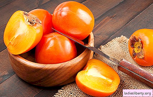 Juicy persimmon - a minimum of calories, a maximum of benefit, and maybe harm? The benefits and harms of sweet persimmons for the body of a child and adult