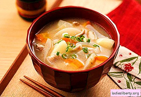 Soupe de soja - recettes éprouvées. Comment bien et savoureux cuire la soupe de soja.