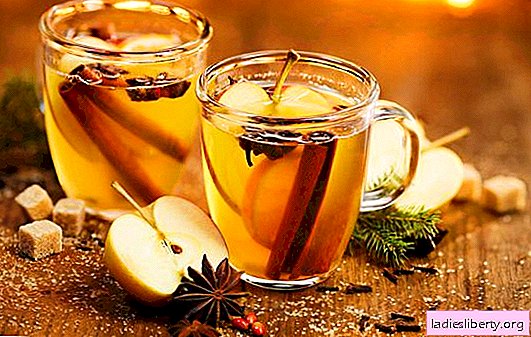 Warming the body and soul - mulled wine from white wine. We will prepare fragrant mulled wine from white wine with berries, citruses, honey, apples