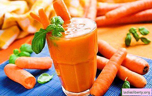 Jus de citrouilles et de carottes à la maison - une réserve de vitamines et de nutriments! Vaincre avec son goût incroyable, le jus de citrouille et de carottes: recettes et secrets