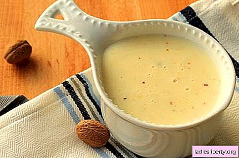 Bechamel sauce - the best recipes. How to properly and tasty cooked bechamel sauce.