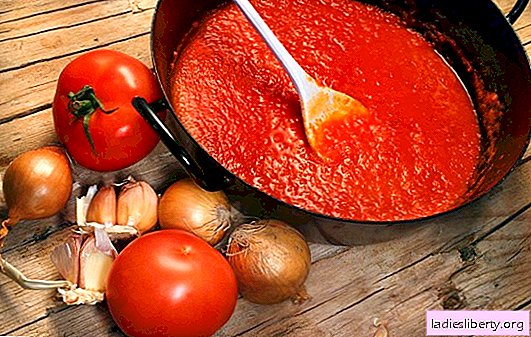 صلصات الطماطم لفصل الشتاء: من الكاتشب الجورجي إلى الجيرمية. نحن نستعد صلصات الطماطم محلية الصنع لفصل الشتاء