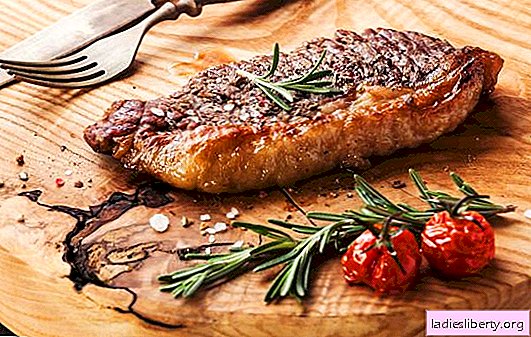شريحة لحم البقر في الفرن - لمحبي اللحوم الحقيقية. كيف لطهي شريحة لحم البقر لذيذ والعصير في الفرن