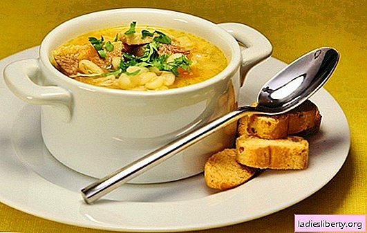 حساء البط: الخضار ، مع الهليون ، الأرز ، البازلاء ، حار. وصفات من حساء البط لذيذ وغني ، هريس حساء البط