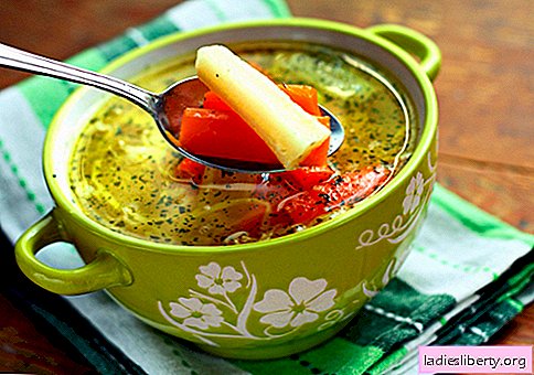 حساء مرق الخضار - أفضل الوصفات. كيفية طهي الحساء بشكل صحيح ولذيذ في مرق الخضار.