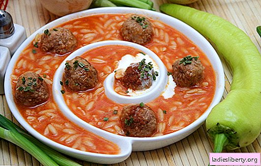Soup with meatballs and rice is a real find for a delicious dinner. Meatball and Rice Soup Recipes