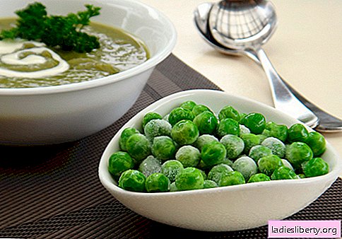 Polévka se zeleným hráškem - osvědčené recepty. Jak správně a chutně vařit polévku se zeleným hráškem.