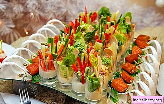 Wedding snacks - how to treat loved ones and friends? Original wedding appetizer recipes: canapes, rolls and stuffed eggs