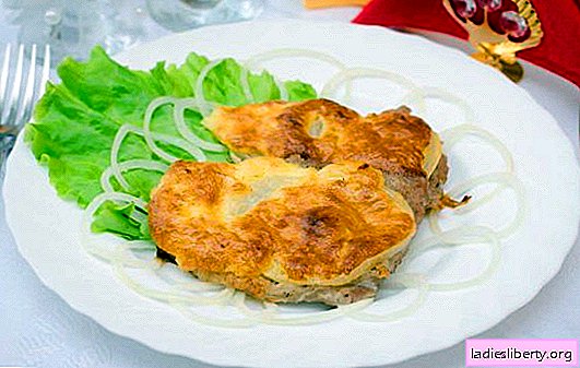Pork under cheese in the oven - it is eaten non-stop! Pork recipes with cheese in the oven with mushrooms, pineapples, tomatoes, potatoes, prunes