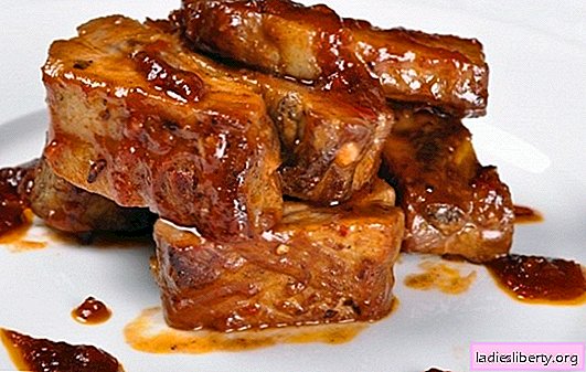 لحم الخنزير في صلصة العسل - بسيطة ولذيذة ودائما الأصلي! وصفات لحم الخنزير المقلي المطبوخ في صلصة العسل