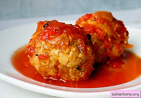 Minced meatballs - proven recipes. How to properly and tasty cooked meatballs from minced meat.