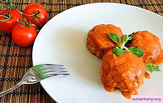 Meatballs with rice (step by step) - attractive balls in sauce. Cooking delicious meat and fish meatballs with rice