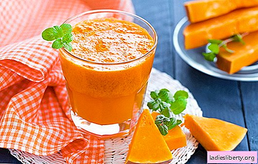 Pumpkin juice: health benefits or harm to the body. Important facts about pumpkin juice: benefits and harms, recipes