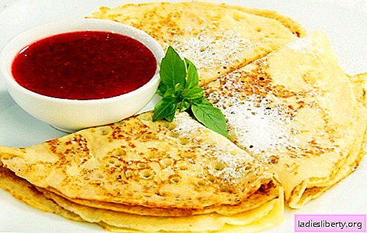 Thin kefir pancakes are an alternative to pancakes in milk. A selection of various recipes for thin pancakes with kefir