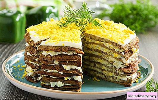 The beef liver cake will surprise even gourmets with its unique taste. A variety of recipes for beef liver cake