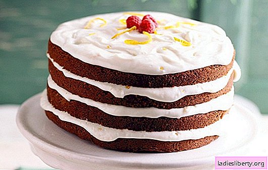 Cake with sour cream: simple and proven recipes. What types of dough used for cake with sour cream