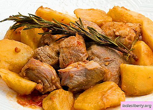 Batatas com carne - as melhores receitas. Como corretamente e saboroso cozinhar guisado de batatas com carne.