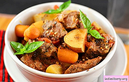 Potato stew with meat: step by step recipes for homemade delicacy. Stew potatoes with meat in the oven, slow cooker and pressure cooker