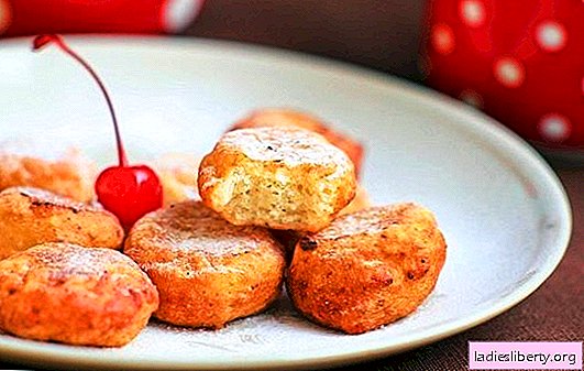Curd donuts - the unity of taste and good! Cottage Cheese Donuts and Gingerbread Donut Recipes