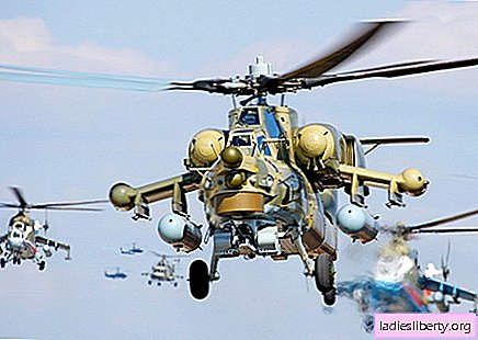 Na Rússia, um esquadrão de helicóptero feminino "Hummingbird"
