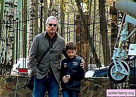 Valery Meladze first appeared in public with his son