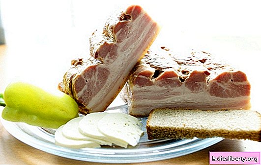 Bacon cuit - gras, insipide, nocif? Eh bien non! Apprenez à cuisiner de délicieux morceaux de poitrine bouillie et des plats sains.