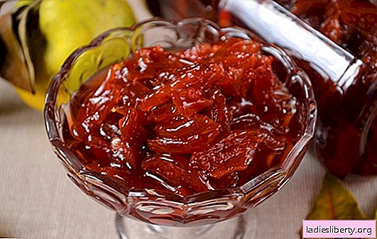 Quince jam with slices - an amber miracle! How to cook quince jam: author's step-by-step photo recipe